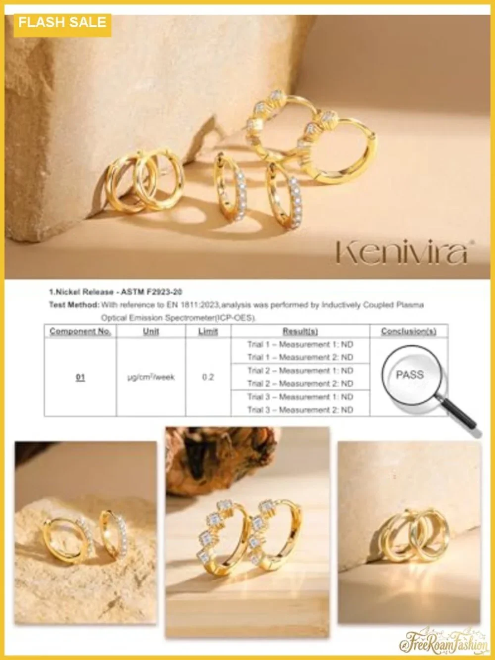 14K Gold Plated Chunky Huggie Hoop Earrings CZ Dangling Women